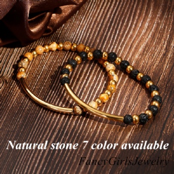 Natural stone bracelet