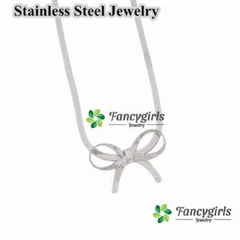 Stainless steel gold plated necklace for women